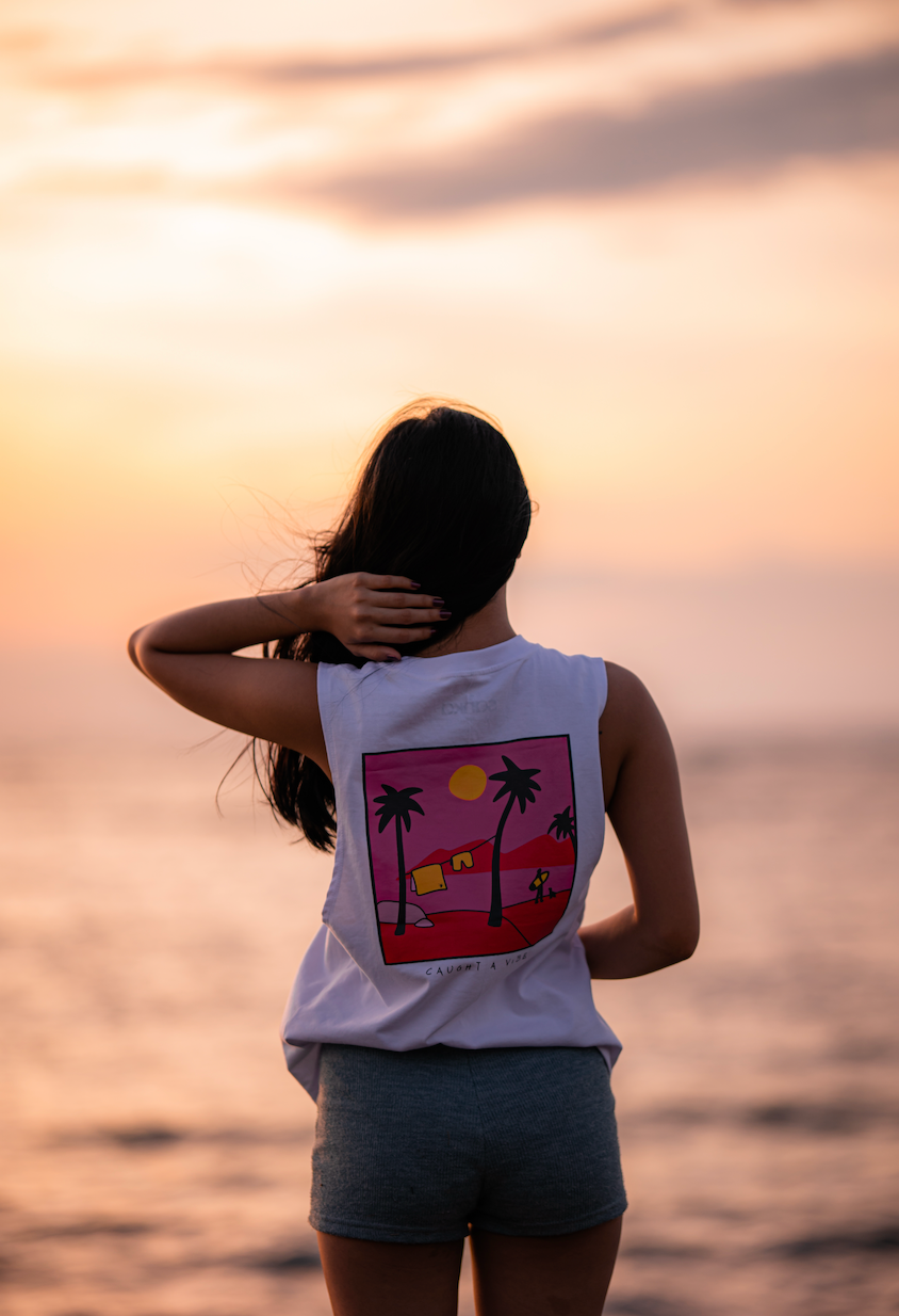 PINK SUNSET Tank Top