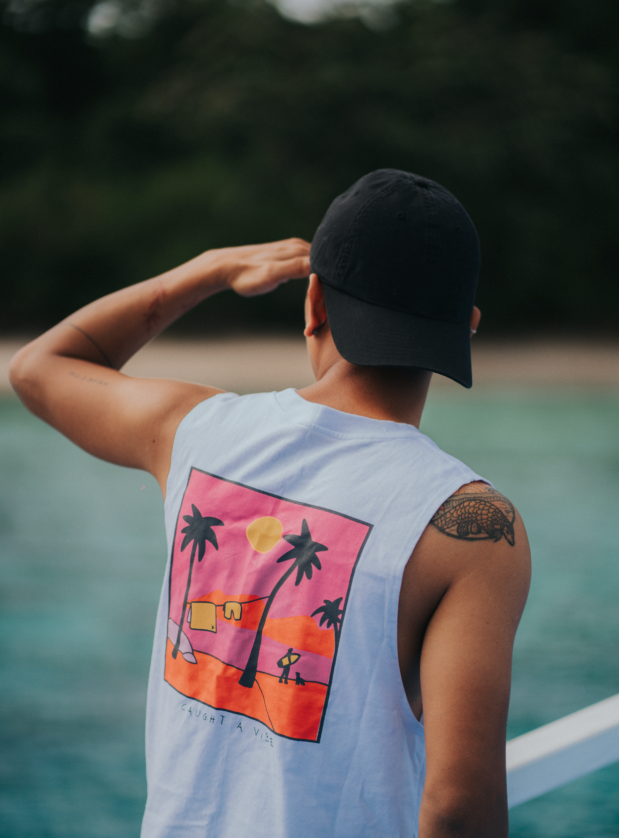 PINK SUNSET Tank Top