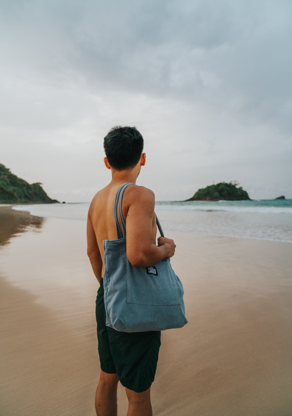 Corduroy Beach Tote